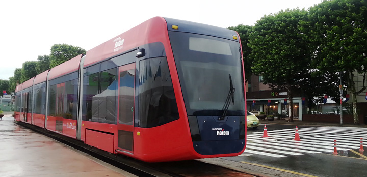 Hyundai Rotem akülü tramvay